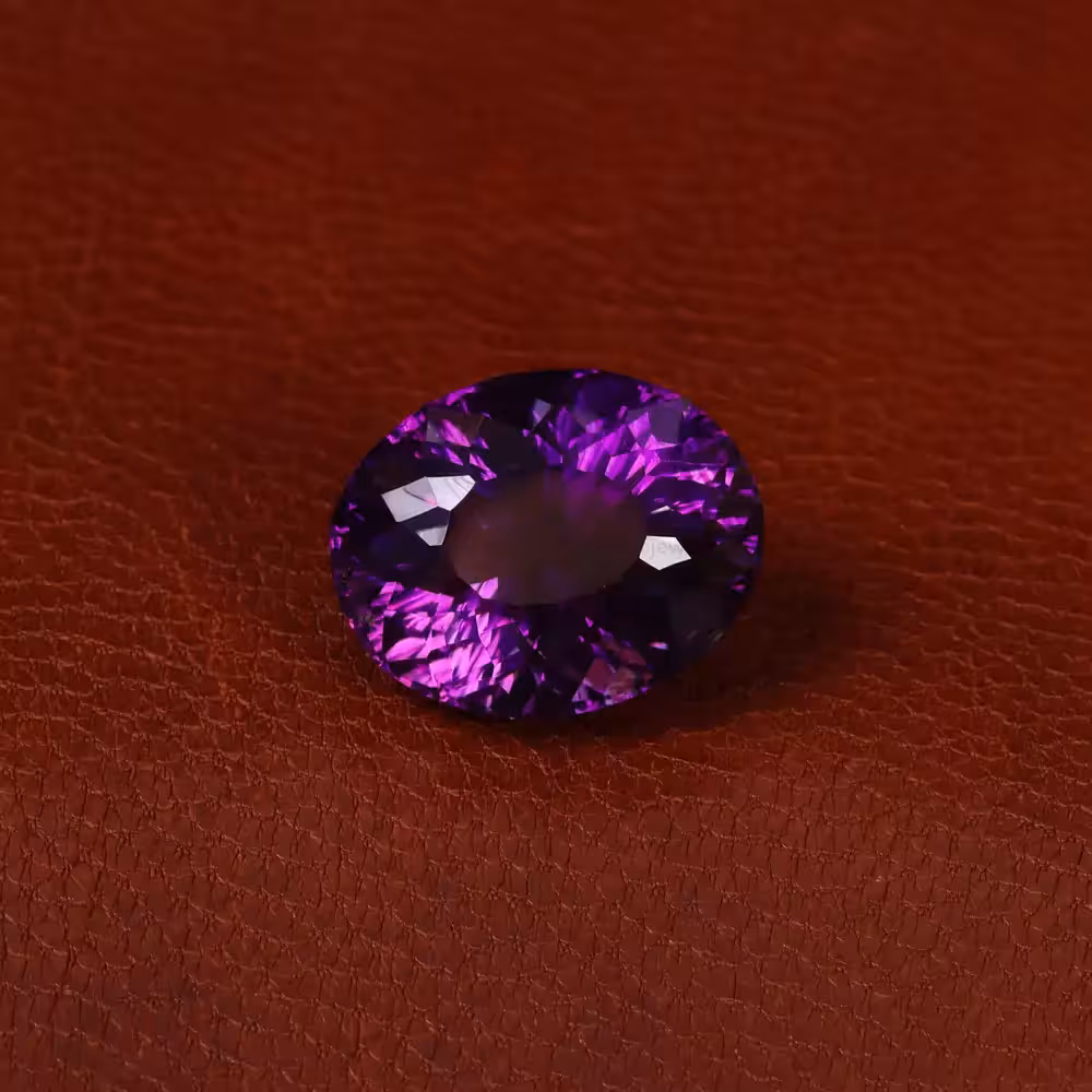 نگین آمیتیست کد 30071 - جواهری مشاهیر