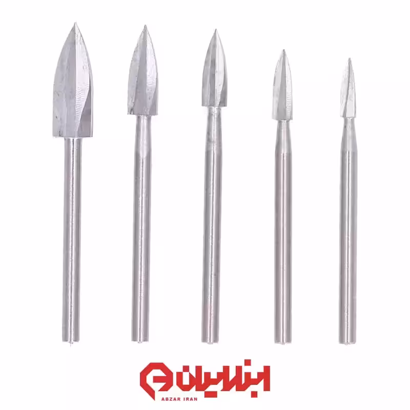 ست فرز فرم نیزه ای 5 عددی