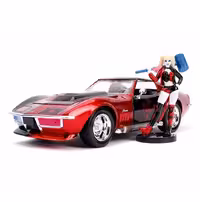 ماکت ماشین جادا مدل Chevy Corvette Stingray 1969 طرح هارلی کوئین