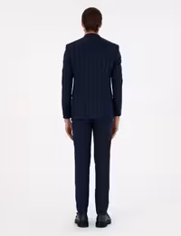 کت و شلوار مردانه سرمه ای پیرکاردین