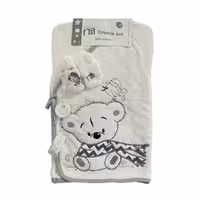 ست حوله نوزاد 5 تکه مادرکر Mothercare طرح خرس