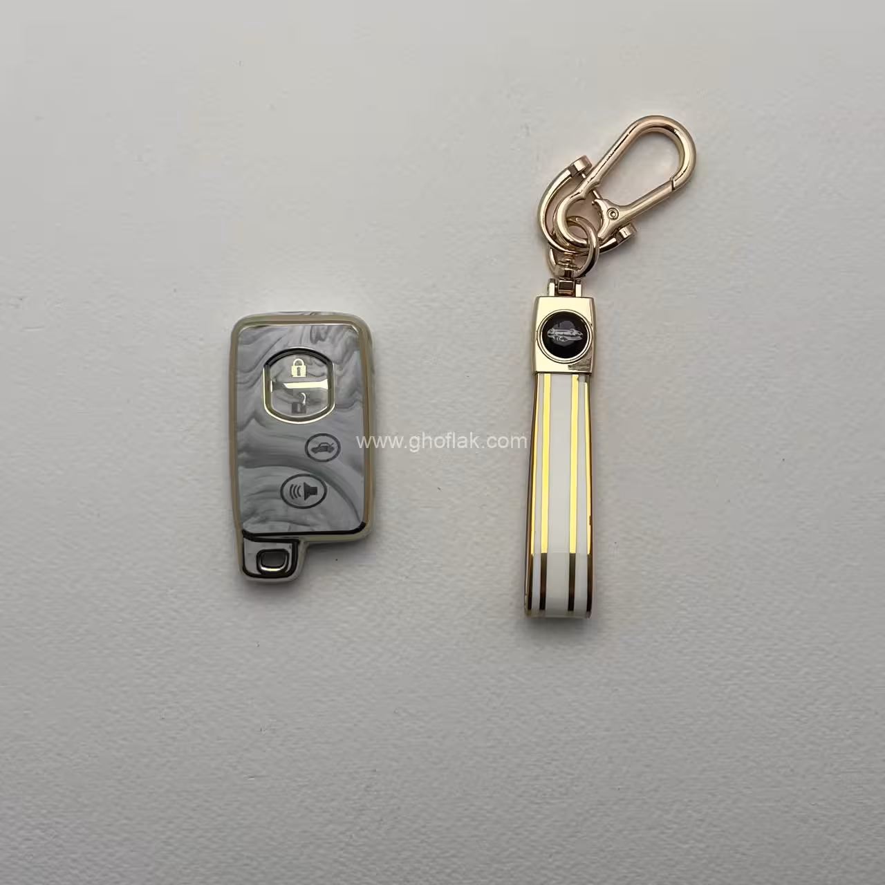 کاور ریموت تویوتا آریون – پرادو و لکسوس ار ایکس طرح براق با بند ست