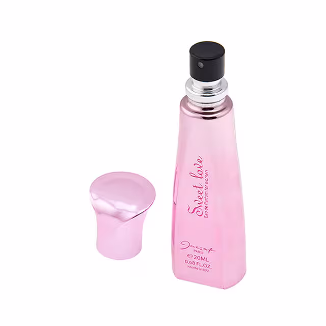 عطر جیبی زنانه مدل Sweet Love ژک ساف 20 میلی لیتری