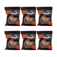 کیک شکلاتی قلبی نظری 55 گرمی بسته 24 عددی