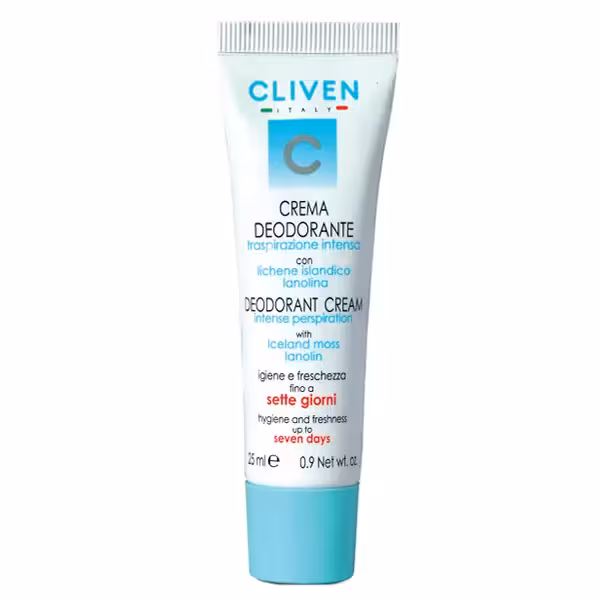 کرم دئودورانت (ضد تعریق) 7 روزه (هفته)کلیون 25ml CLIVEN