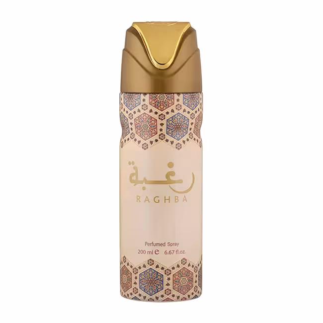 اسپری بدن لطافه مدل رغبه حجم 200 میلی لیتر