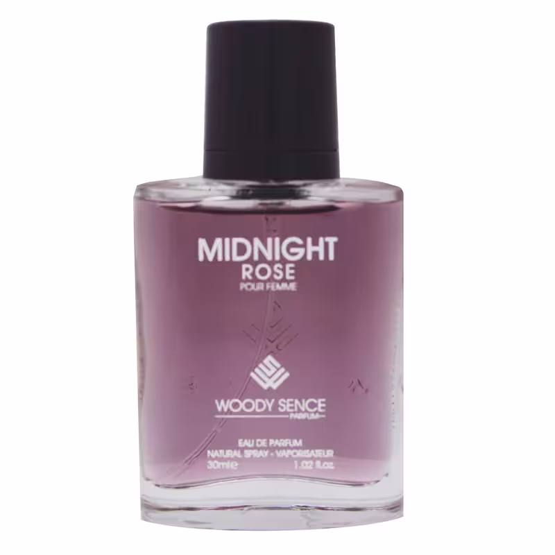 عطر ادکلن جیبی زنانه وودی سنس مدل Midnight Rose