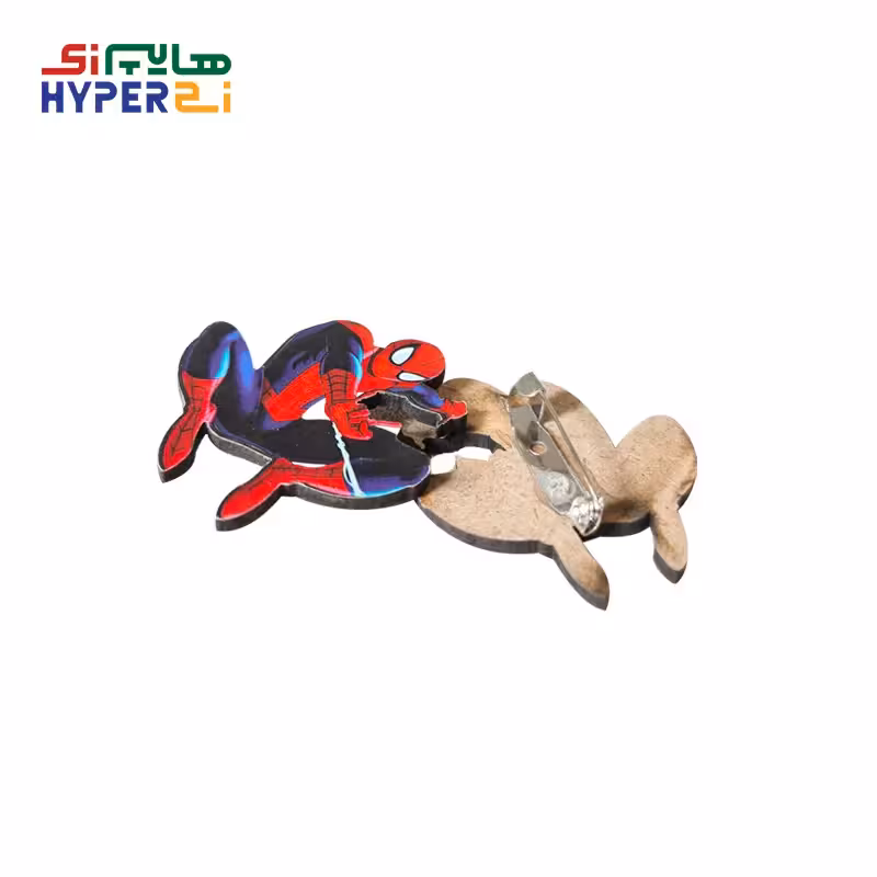 پیکسل سنجاقی مرد عنکبوتی