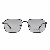 فریم عینک طبی مردانه مدل مربع فلزی دسته فنری کد 7