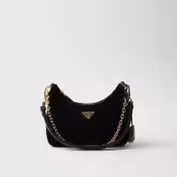 قیمت و خرید کیف مخملی زنانه پرادا مدل Prada Re-Edition velvet mini-bag اورجینال