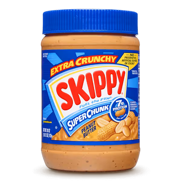 کره بادام زمینی کرانچی 462 گرمی اسکیپی Skippy ا 00365