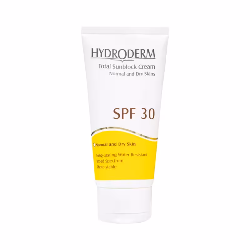 کرم ضد آفتاب SPF30 ساده هیدرودرم