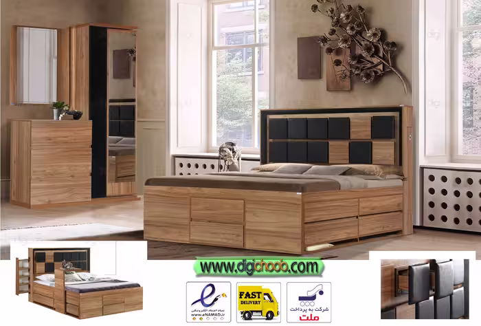سرویس خواب بی نظیر سامیار - خرید اقساطی