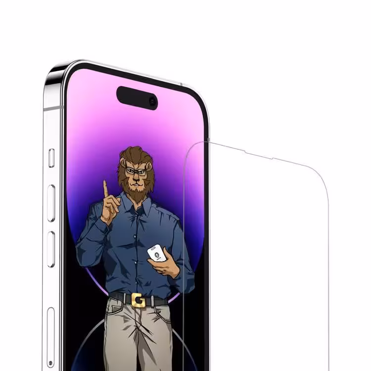 محافظ صفحه نمایش تمام صفحه گرین مدل 9H Tim Glass Ultra-Slim مناسب گوشی iPhone14Plus/13ProMax