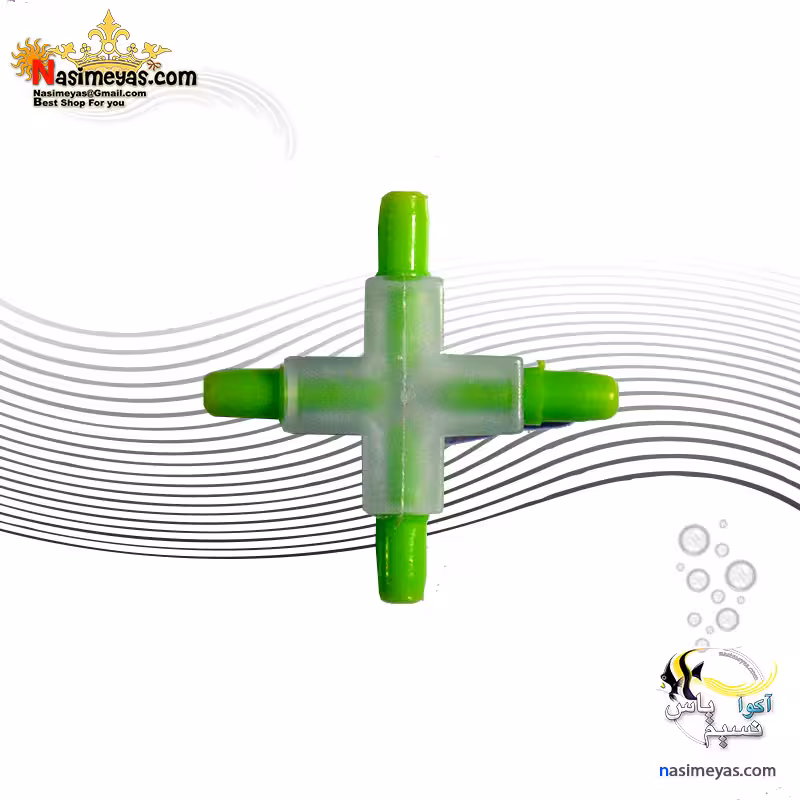 چهار راهی شلنگ هوا جنس پلاستیک