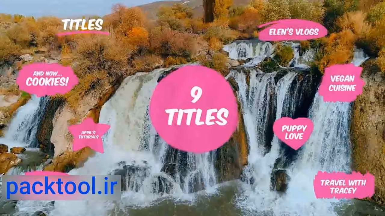 پروژه داوینچی ریزالو پک خطوط دست نویس Hand Drawn Pack - پک تول