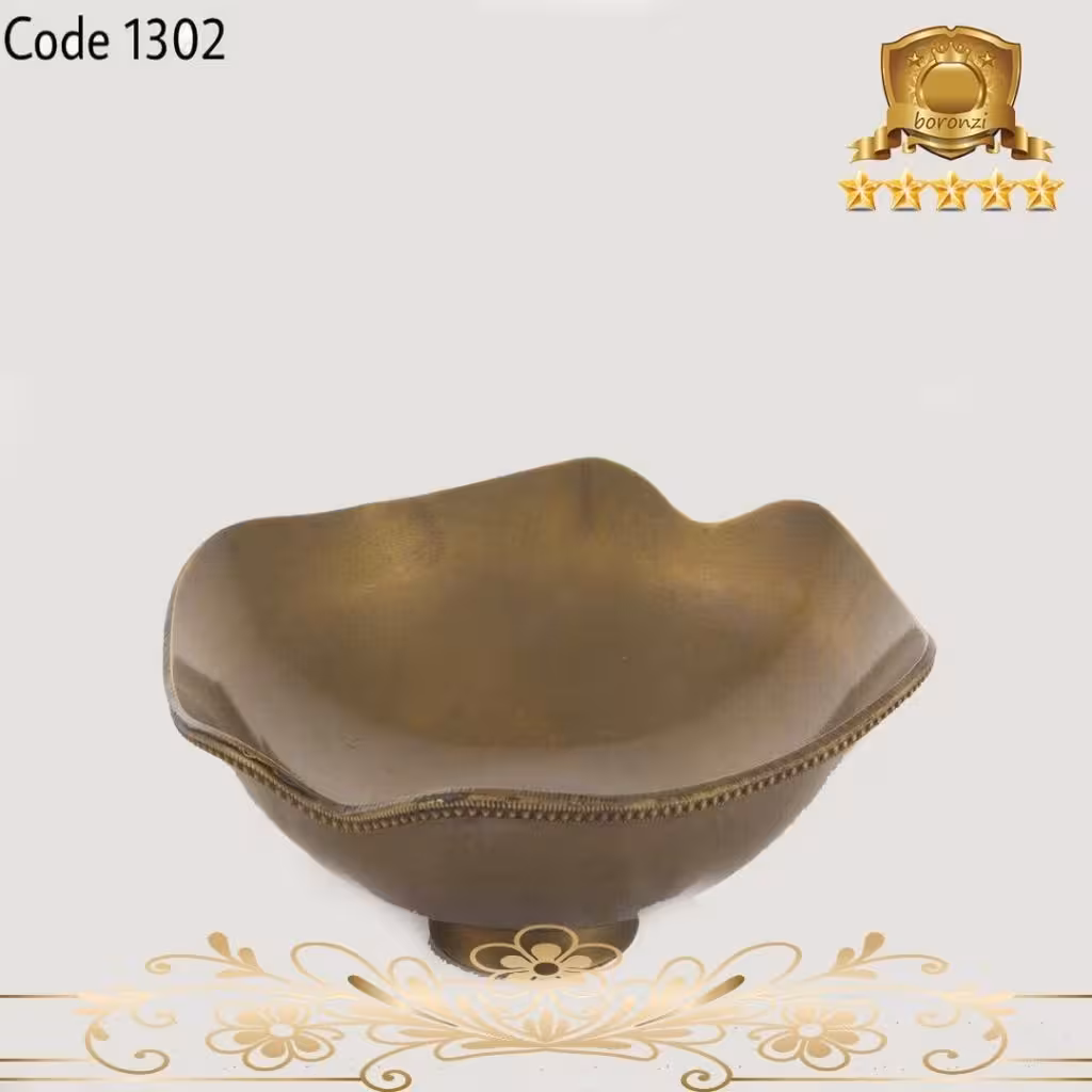 کاسه برنجی هندی آنتیک 1302