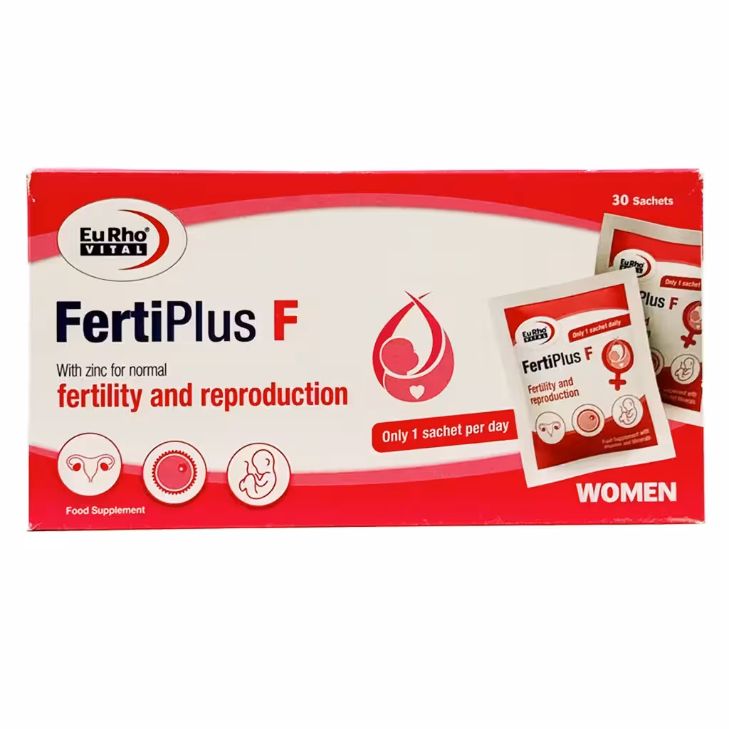 ساشه فرتی پلاس اف (بانوان) یوروویتال - 30 عددی