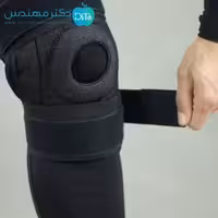 زانوبند قابل تنظیم اکونومی (دوفنره) سماطب کد 5036