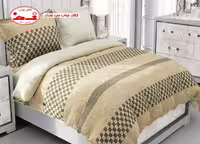 ست ملحفه کاوری یک نفره طرح کارینا