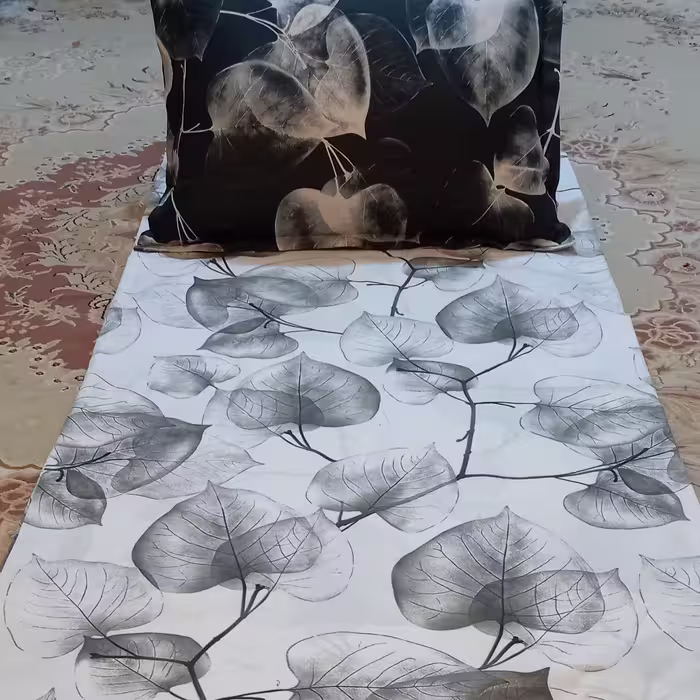 رو تشک زمینی طرح برگ پس کرایه