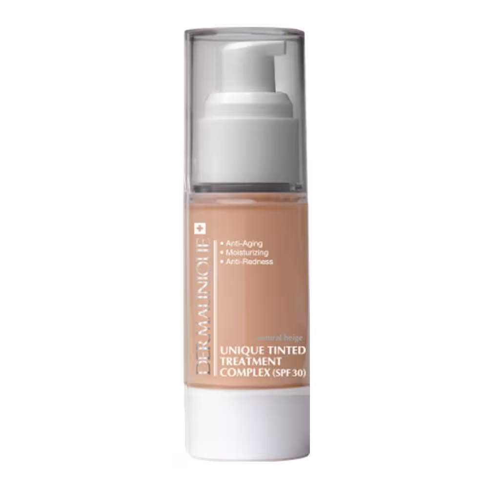 درمایونیک ضد آفتاب رنگی مغذی و آبرسان انواع پوست SPF30 (بژ تیره)