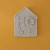 قالب سیلیکونی شمع مدل هوم Home