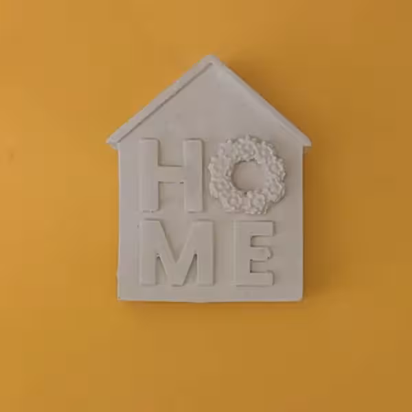 قالب سیلیکونی شمع مدل هوم Home