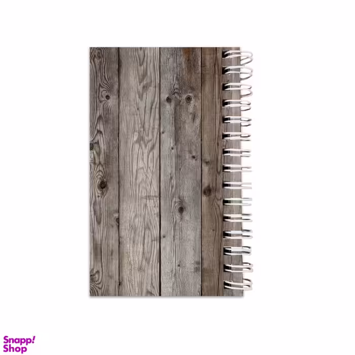 دفترچه یادداشت مدل  To Do List طرح چوب الوار کد mbi05749
