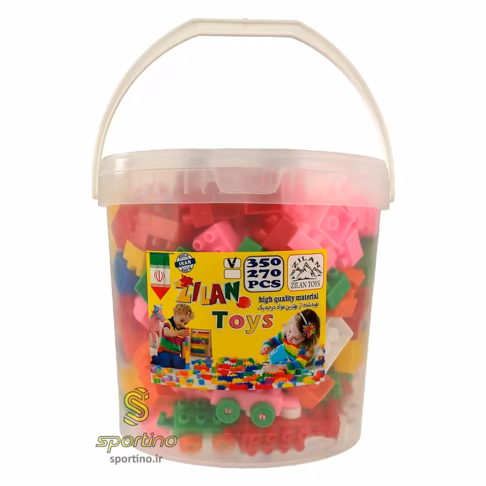 اسباب بازی فکری لگو سطلی 350 قطعه
