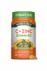 پاستیل ویتامین C و زینک Nature's Truth - بسته 60 عددی