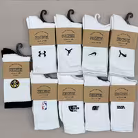 جوراب ساقدار اتلتیک سفید