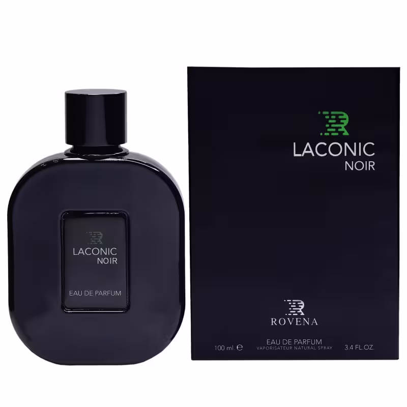 ادو پرفیوم مردانه روونا مدل لاکونیک نویر Laconic Noir حجم 100 میلی لیتر | Rovena Laconic Noir Eau De Parfum For Men 100 ml