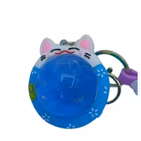 جاسوئیچی خودرو عروسکی طرح گربه آبی