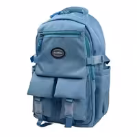 کوله پشتی آبی آسمانی مدل فانتزی