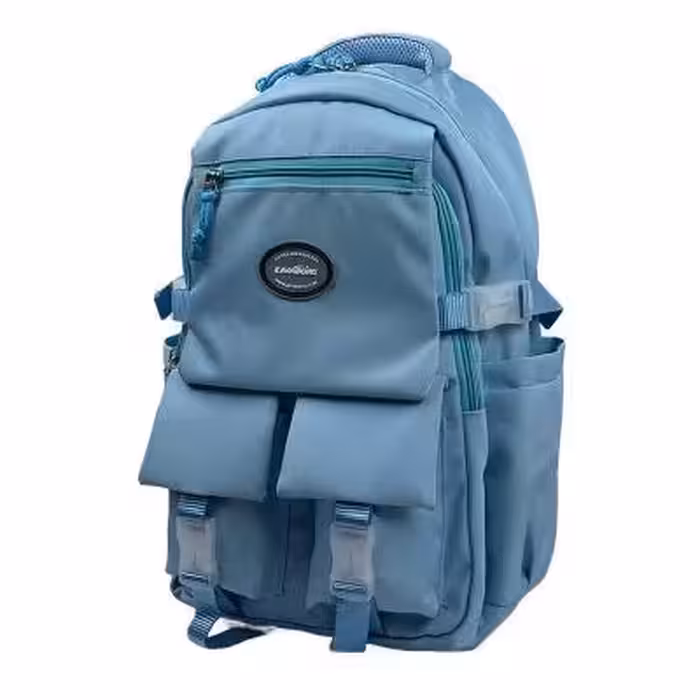 کوله پشتی آبی آسمانی مدل فانتزی