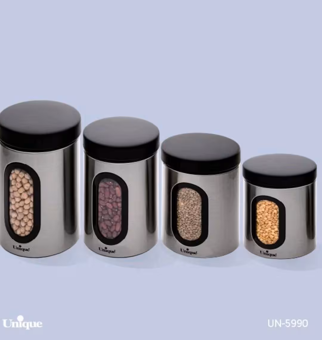 بانکه 4رقم پنجره دار استیل یونیک کد UN-5990