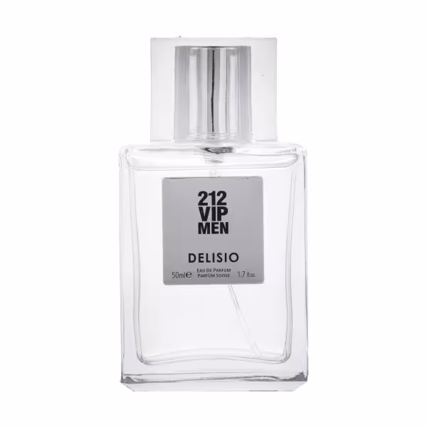 ادو پرفیوم مردانه دلیسیو مدل 212 وی آی پی حجم 50 میلی لیتر
