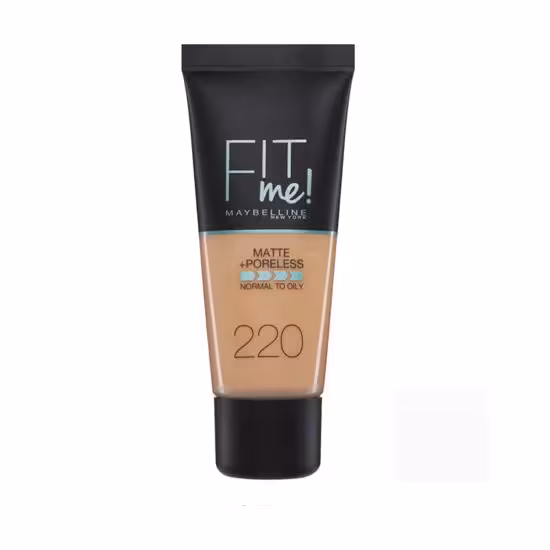 کرم پودر مات فیت می میبلین شماره MAYBELLINE FIT ME FOUNDATION 220