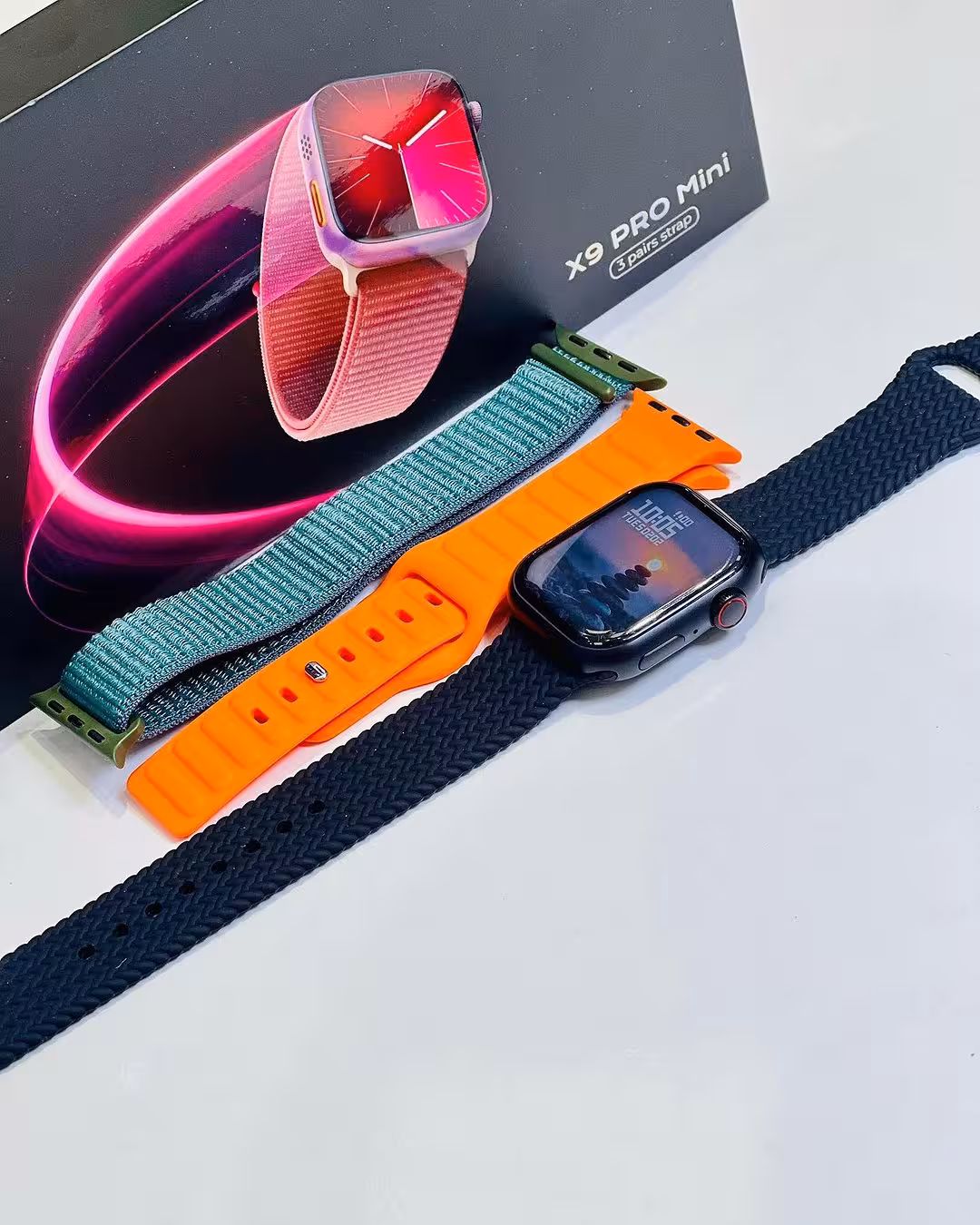 ساعت هوشمند سایز 41 میلیمتری X9 pro mini مشکی