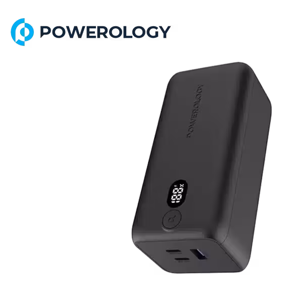 پاوربانک پاورولوژی مدل PPBCHA19 با ظرفیت 20000 میلی آمپر/ساعت