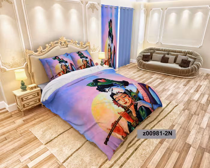 لحاف روتختی تنسل سه بعدی (3D) کالای خواب متین کد 981