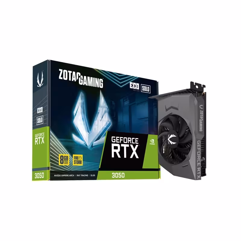 کارت گرافیک زوتاک GAMING RTX 3050 ECO SOLO 8G D6