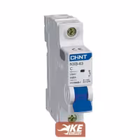 کلید مینیاتوری AC تک پل 40 آمپر 6kA تیپ C چینت سری NXB-63