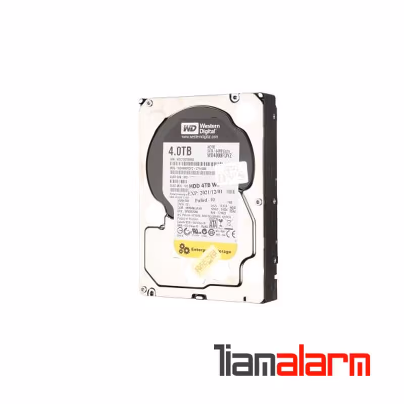 هارد وسترن 4 ترابایت با ضمانت الماس