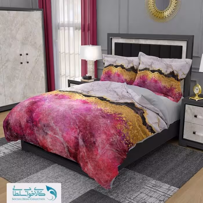 روتختی آبستره بنفش برند دکو کد BD778