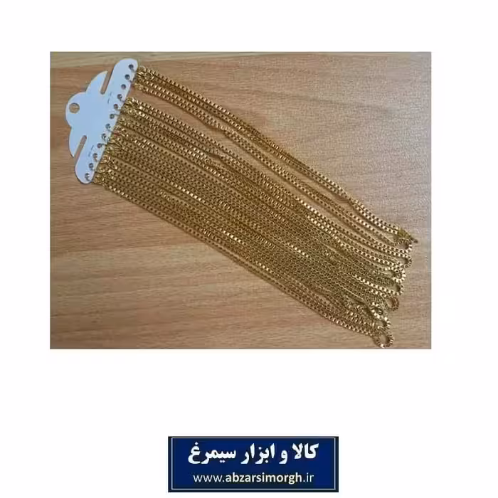 زنجیر گردنی مردانه بدلی طرح ونیزی ZBD-008