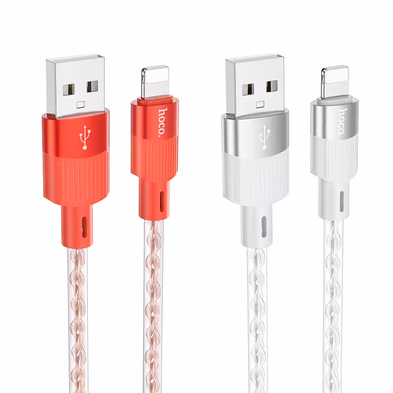 کابل شارژ USB-A به Lightning هوکو مدل X99 طول 1 متر