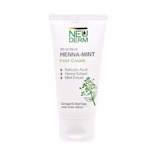 کرم پا رینوتریو حنا و نعناع نئودرم|Neuderm ReNutritive Henna Mint Foot Cream