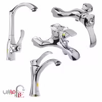 ست شیرآلات شیبه مدل تابان کروم ا Shibeh taban Collection